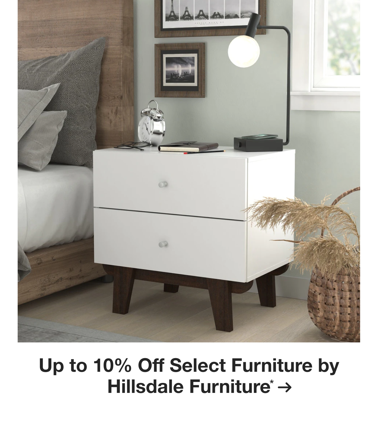 Up to 10% Off Select Furniture by Hillsdale*