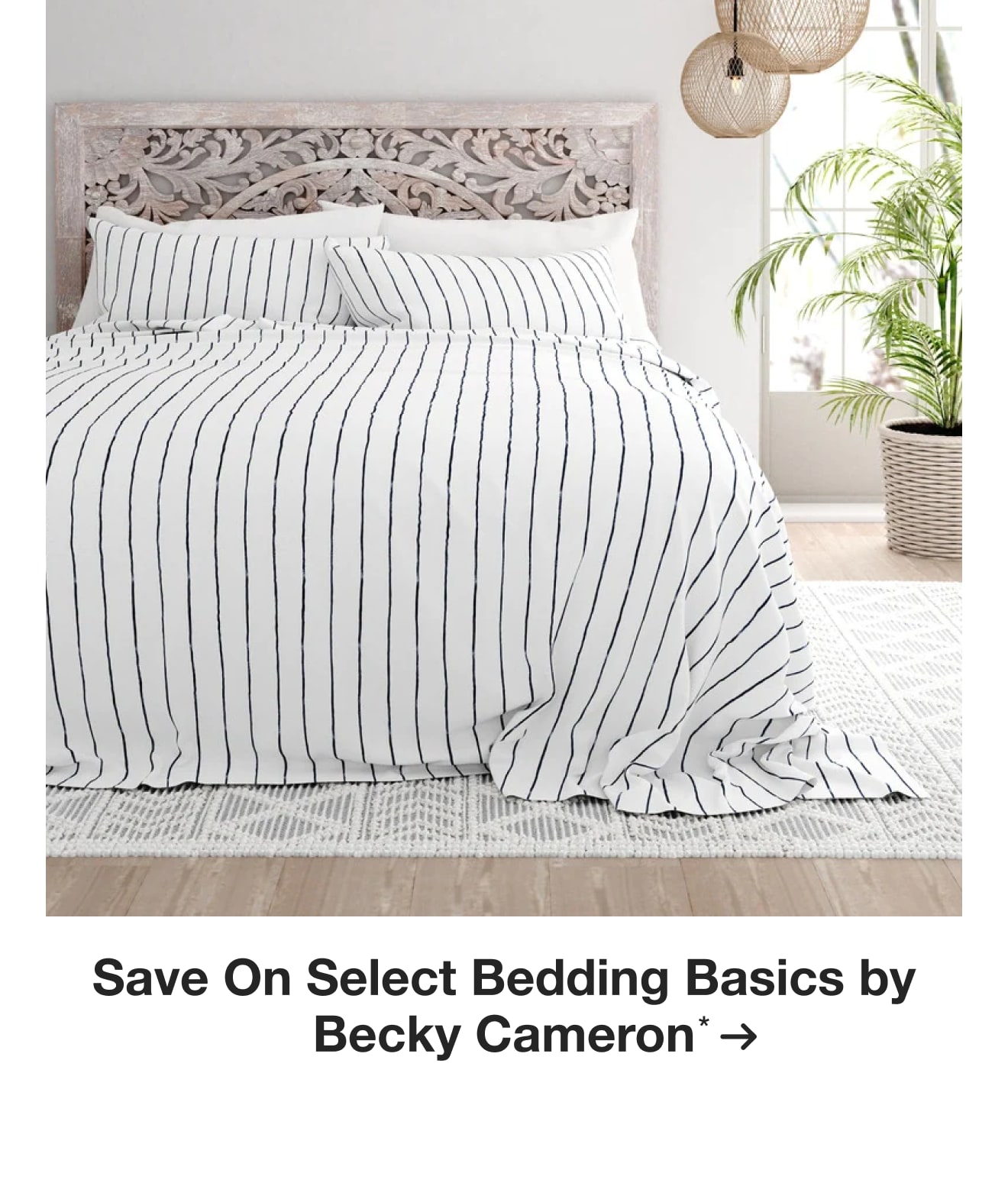 Save On Select Bedding Basics by Becky Cameron