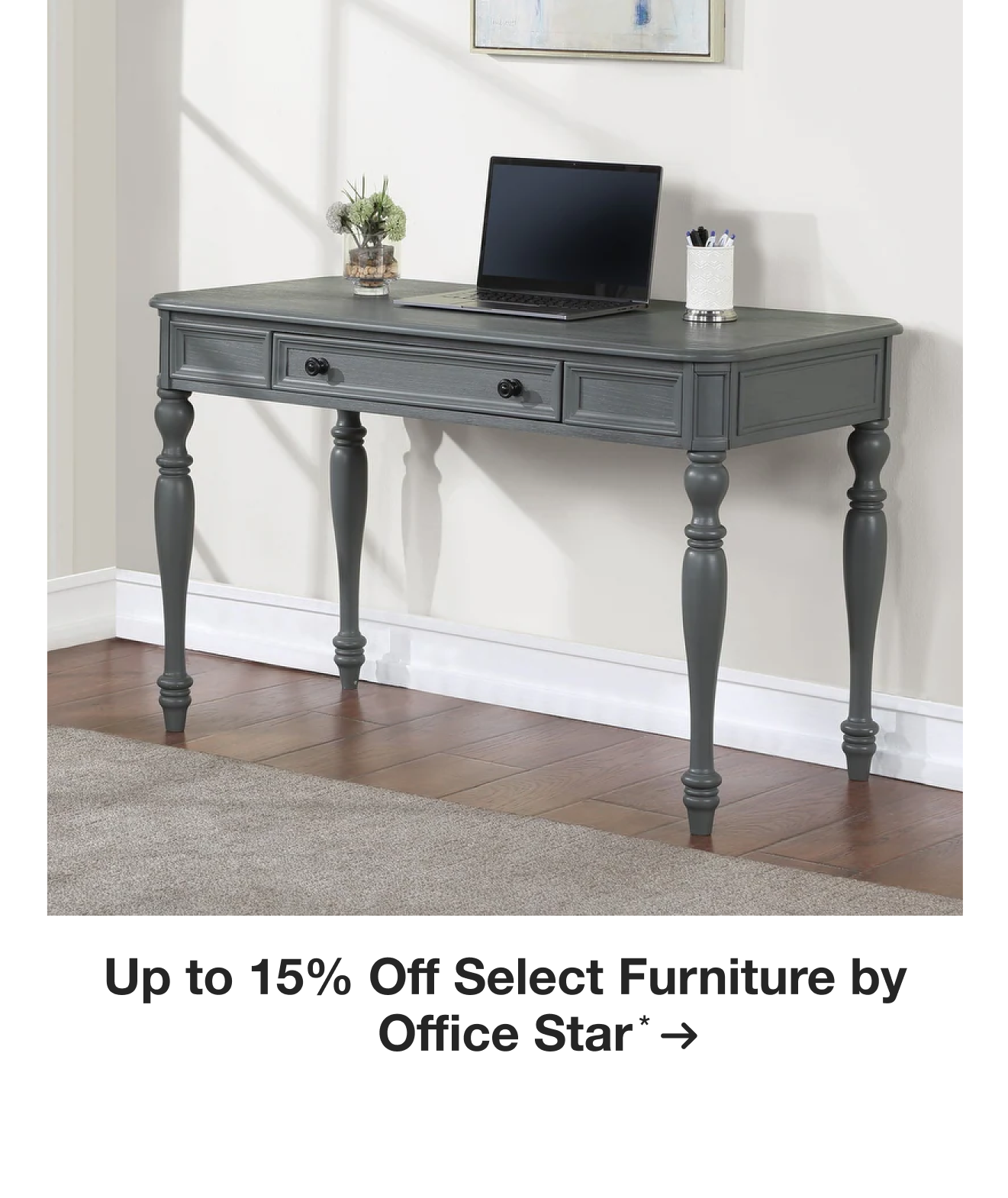 Up to 15% Off Select Furniture by Office Star*