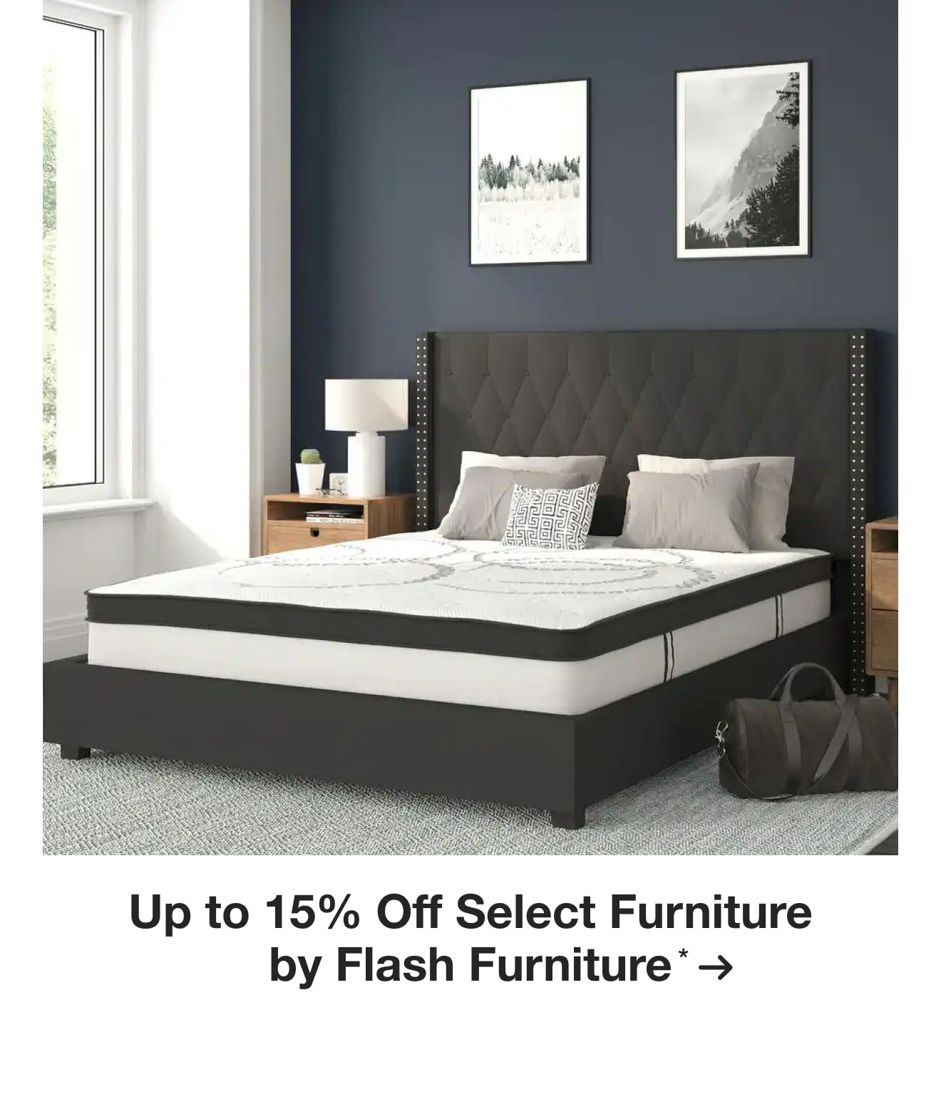 Up to 15% Off Select Furniture by Flash Furniture*