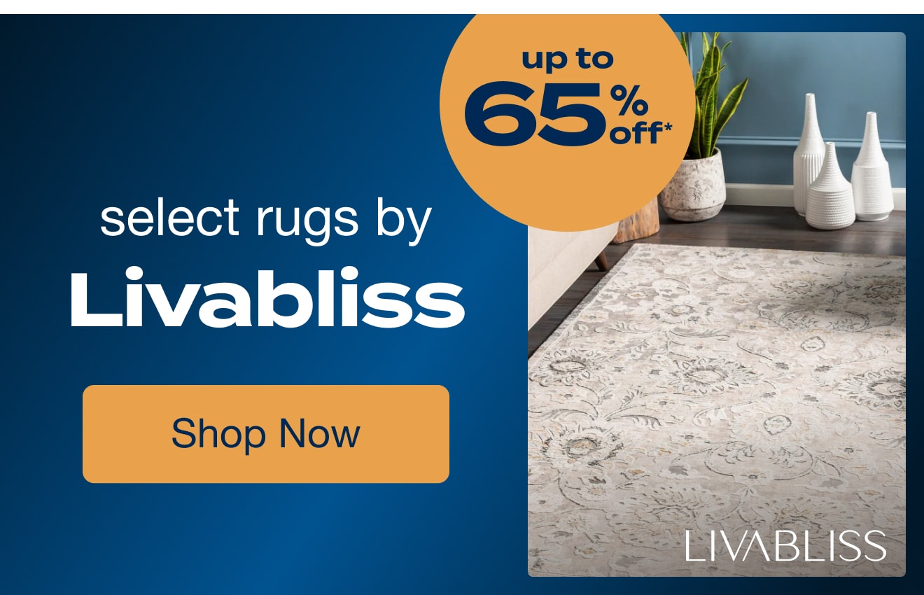 UP TO 65% OFF Select Rugs by Livabliss*