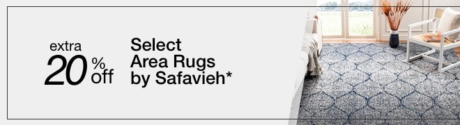 Extra 20% off Select Area Rugs by Safavieh*