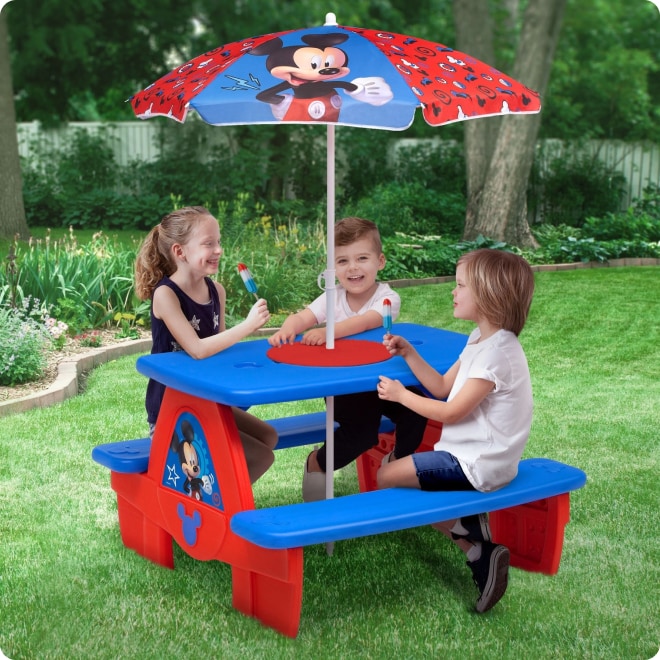 Mickey Mouse Activity Picnic Table