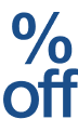 % off