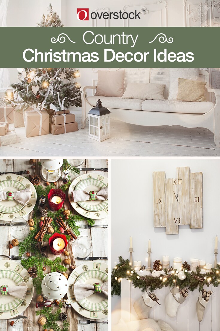 country chic christmas decorating ideas overstock com country chic christmas decorating ideas overstock com