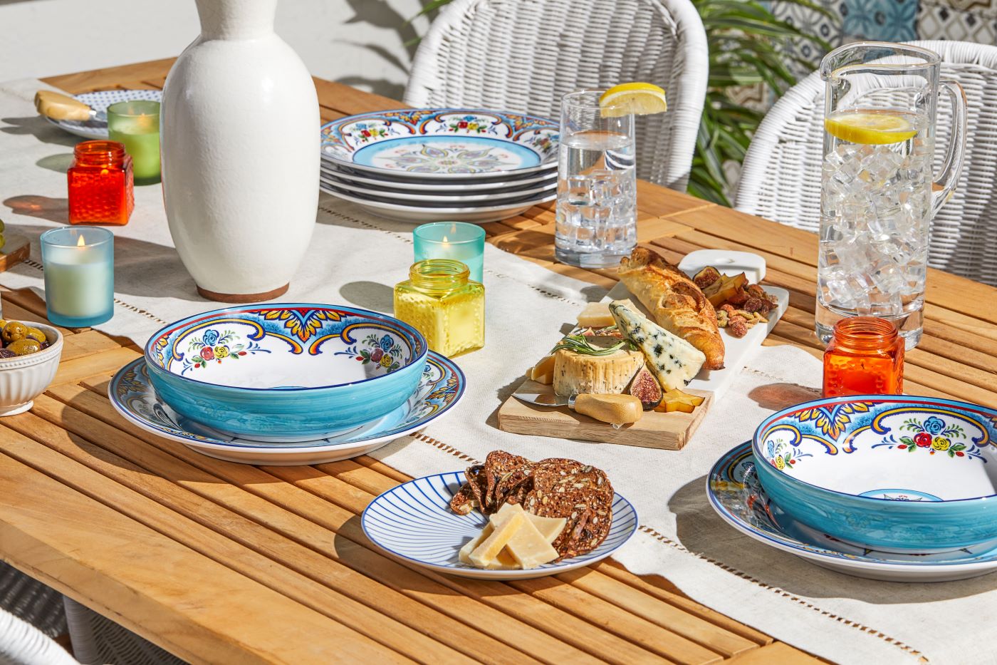 Table set for a party