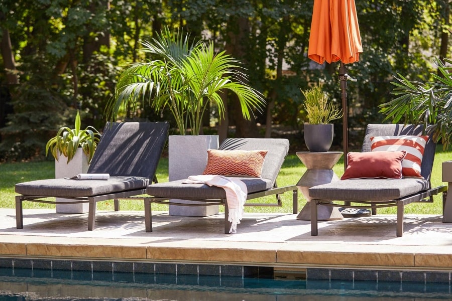 Poolside Chaise Lounges