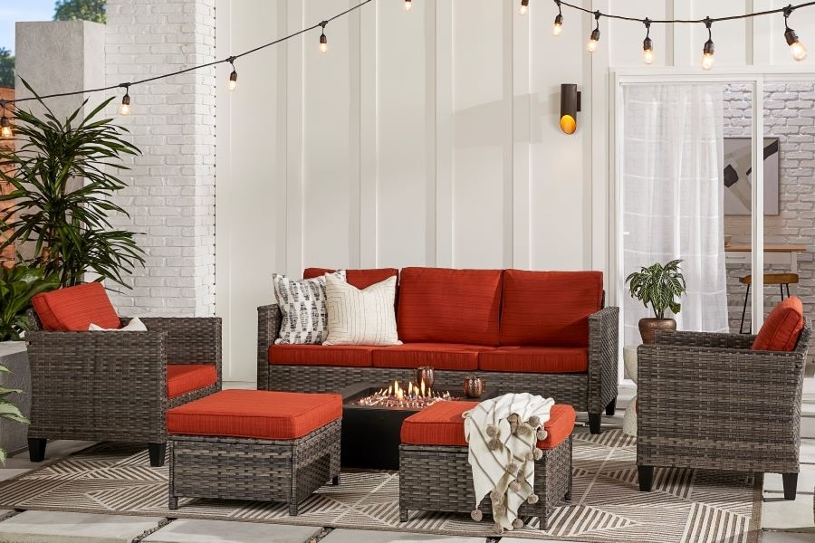 Fall Colored Cushions