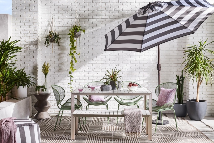 Patio with Umbrella