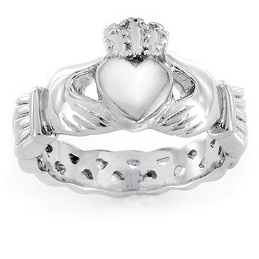 Claddagh Ring Meaning Sterling silver Claddagh ring