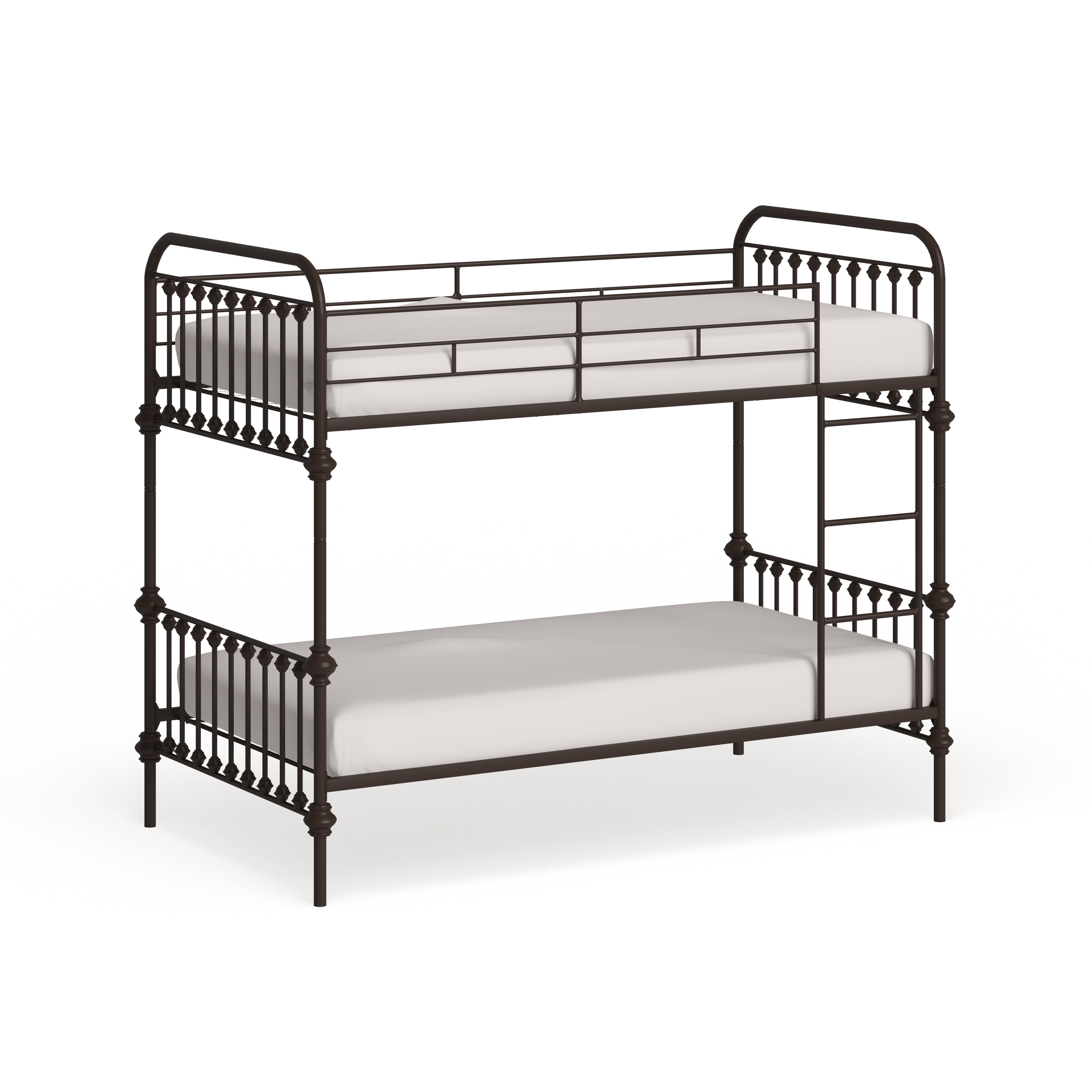 Giselle Antique Dark Bronze Iron Metal Bunk Bed INSPIRE Q Junior - Bed ...