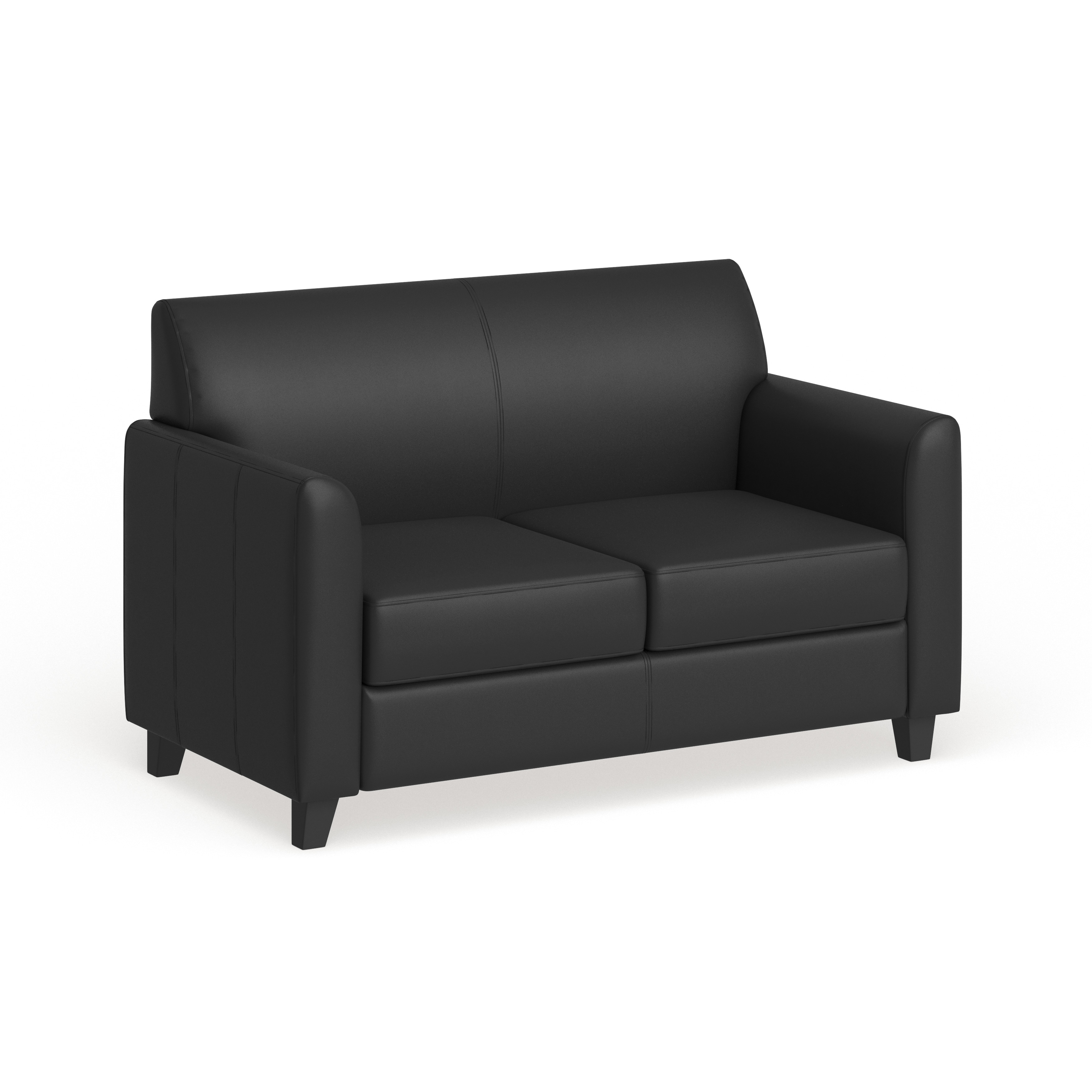 LeatherSoft Loveseat with Clean Line Stitched Frame Bed Bath & Beyond